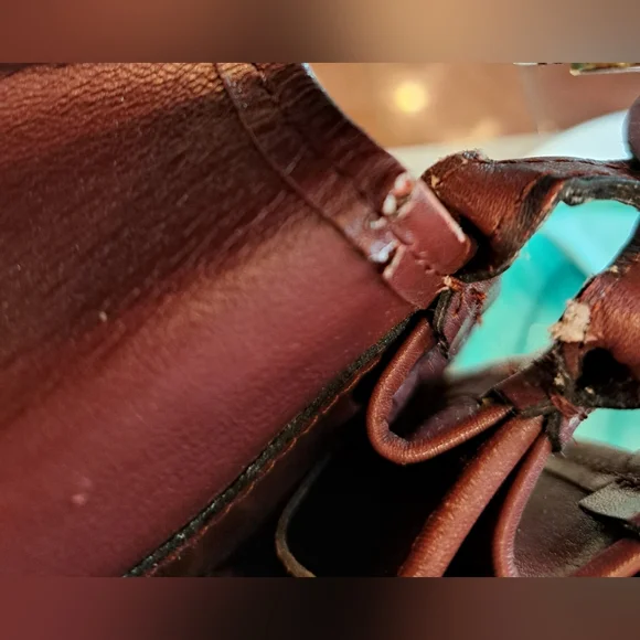 Vintage 1975 Classic Cartier Brown Leather Shoulder Bag - Picture 13 of 16